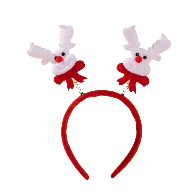 Serre tête Pour Noël - Rouge&Blanc(KM802) 1 serre tete