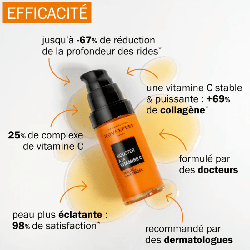NOVEXPERT SERUM BOOSTER A LA VITAMINE C 30ML 5 serum booster a la vitamine c ml