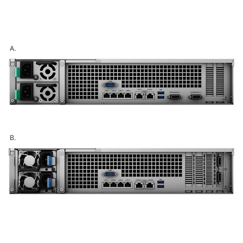 Serveur De Stockage SYNOLOGY NAS RS3621XS RackStation - Noir 6 serveur de stockage synology nas rsxs rackstation noir