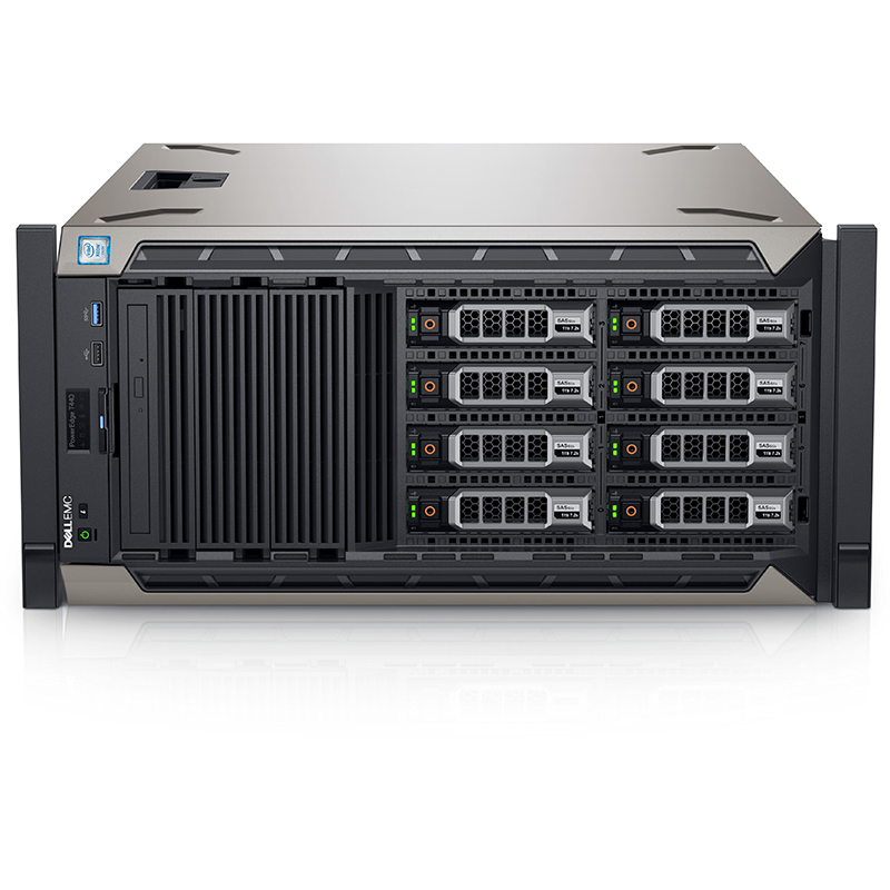 Serveur DELL PowerEdge T440 Xeon Silver 4210R 32Go 2 x 600Go 4 serveur dell poweredge t xeon silver r go x go