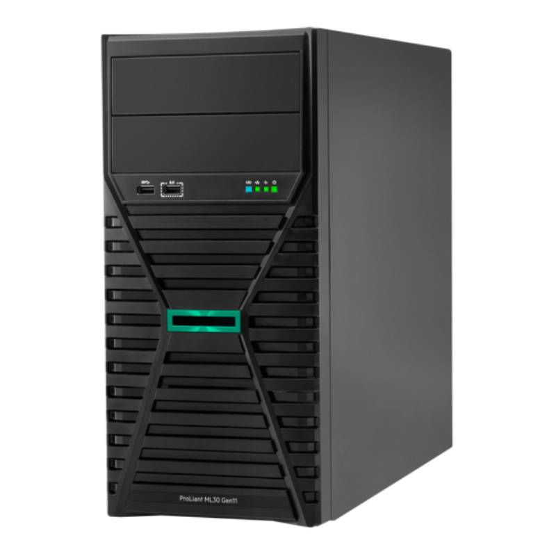 Serveur HP ProLiant ML30 Gen11 Xeon E-2434 32Go 2x480Go SSD (P71387-425) 2 serveur hp proliant ml gen xeon e go xgo ssd p