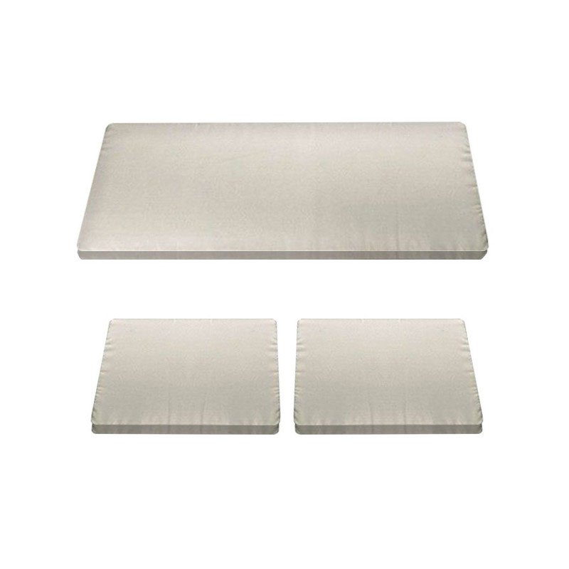 Set De 3 Coussins pour Salon de Jardin LARIANA - Beige 1 set de coussins pour salon de jardin lariana beige