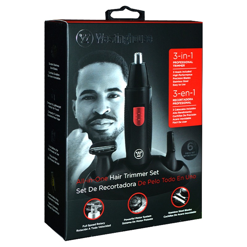 Set Tondeuse À Cheveux Tout En 1 WESTINGHOUSE WH1182 - Noir 2 set tondeuse a cheveux tout en westinghouse wh noir