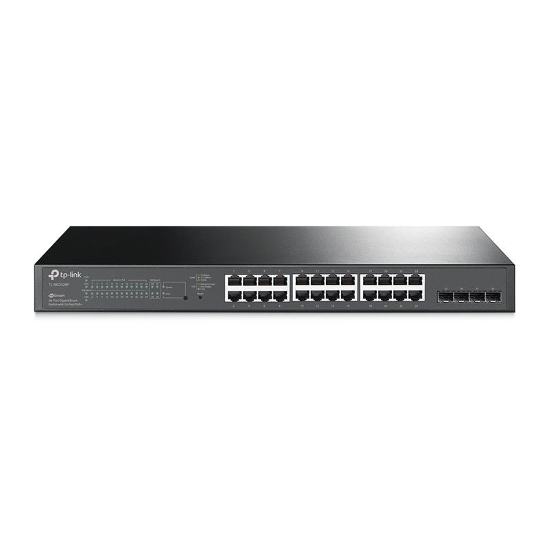 Smart Switch TP-LINK TL-SG2428P JetStream 28 Ports Gigabit avec 24 Ports PoE+ 1 smart switch tp link jetstream ports gigabit avec ports poe