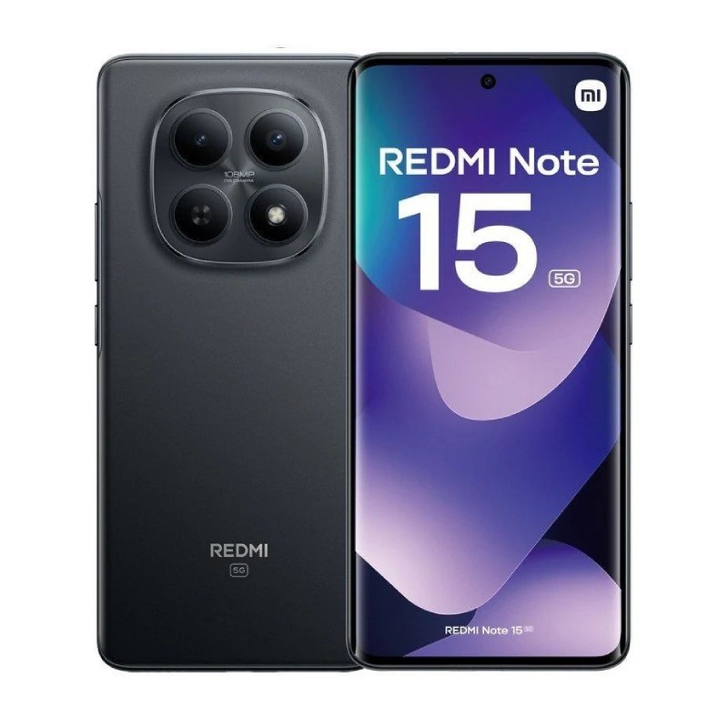 Smartphone Xiaomi Redmi Note 15 5G 6Go 128Go -Couleur Noir 1 smartphone xiaomi redmi note g go go couleur noir