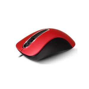 souris filaire advance d usb rouge