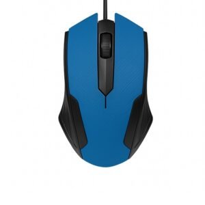 souris filaire crazy slik usb bleu g