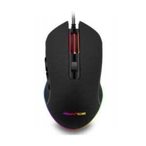 souris filaire gamer advance gta led noir k