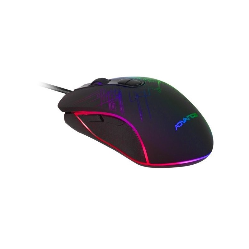 Souris Filaire Gamer ADVANCE GTA230 RGB - Noir 3 souris filaire gamer advance gta rgb noir k