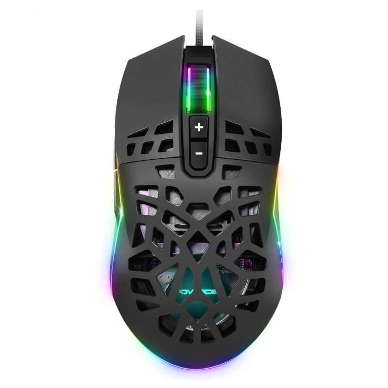 Souris Filaire Gamer ADVANCE GTA270 RGB - Noir ( S-GTA270) 1 souris filaire gamer advance gta rgb noir s gta