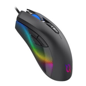 souris filaire gamer aqirys phoenix rgb noir