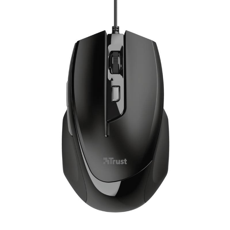 Souris Filaire TRUST Voca Comfort - Noir 1 souris filaire trust voca comfort noir