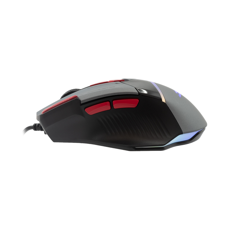 Souris Gamer Filaire BARACUDA MANTA BGM-047 - Gris 5 souris gamer filaire baracuda manta bgm gris