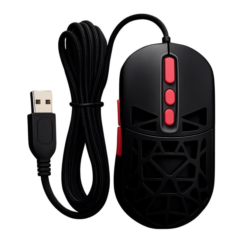 Souris Gamer Filaire BARACUDA SEAL BGM-091 - Noir 1 souris gamer filaire baracuda seal bgm noir aq