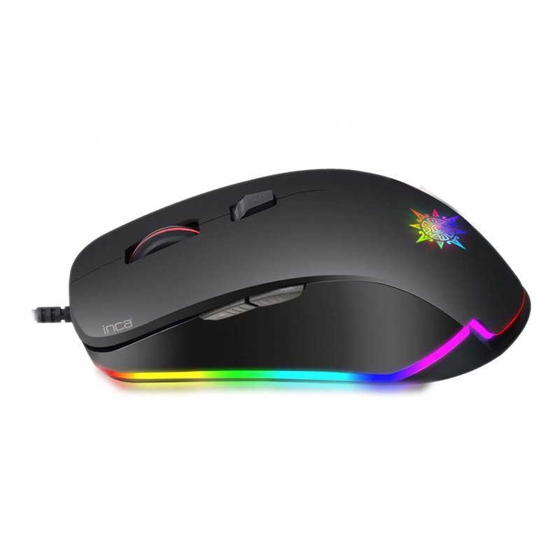 Souris Gamer Filaire INCA IMG-327 RGB - Noir 3 souris gamer filaire inca img rgb noir