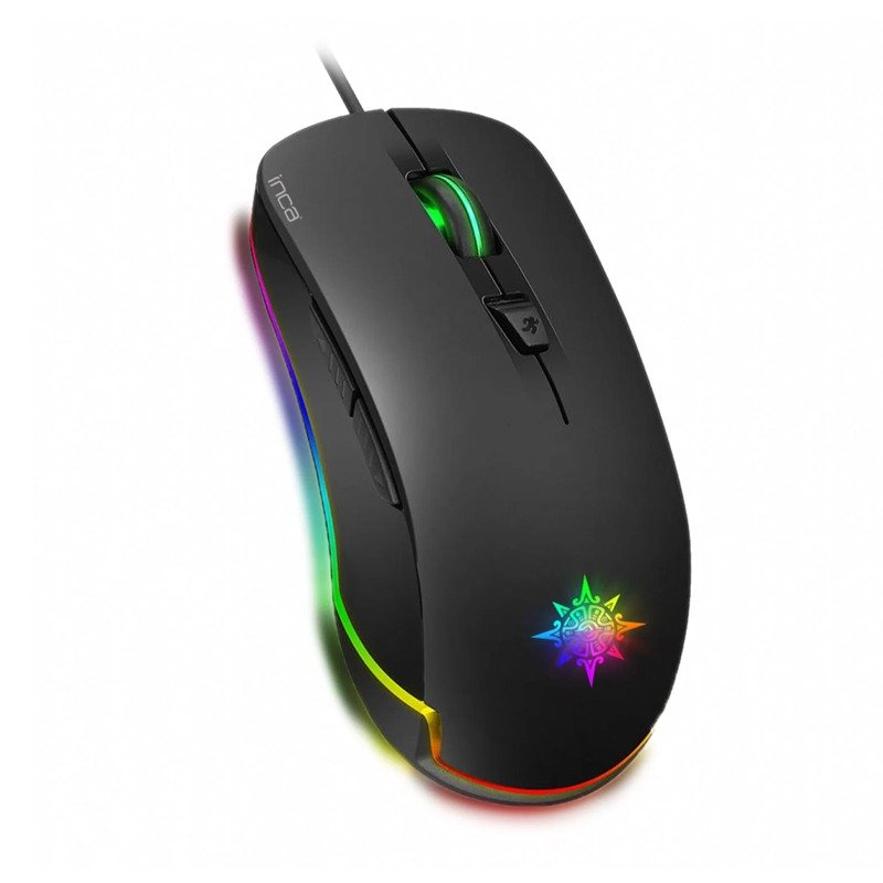 Souris Gamer Filaire INCA IMG-327 RGB - Noir 1 souris gamer filaire inca img rgb noir