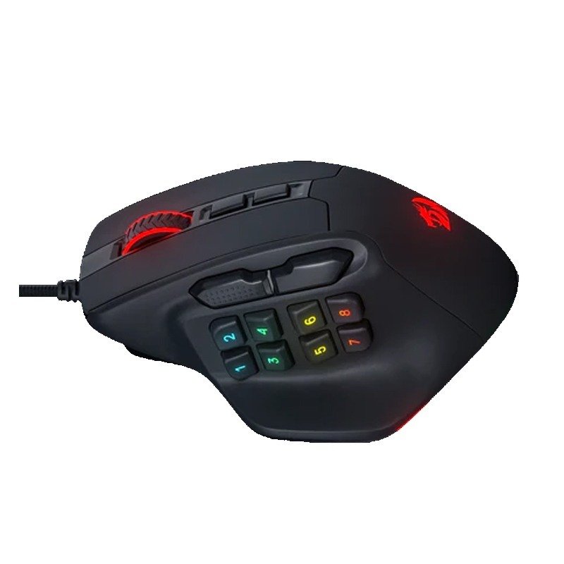 Souris Gamer Filaire REDRAGON Aatrox MMO M811 RGB - Noir 2 souris gamer filaire redragon aatrox mmo m rgb noir