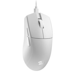 souris gamer filaire redragon king k mw blanc pp