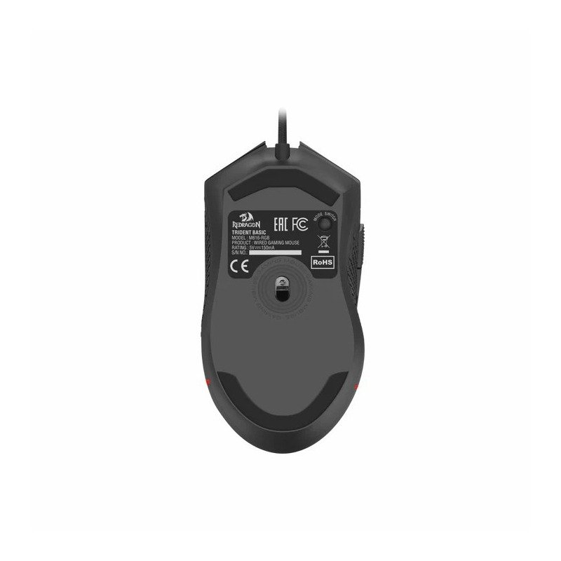 Souris Gamer Filaire REDRAGON Trident Basic M616 RGB - Noir 5 souris gamer filaire redragon trident basic m rgb noir t