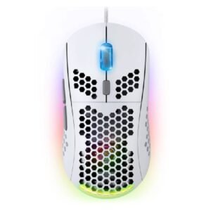 souris gamer filaire spirit of gamer pro m ultra light blanc b