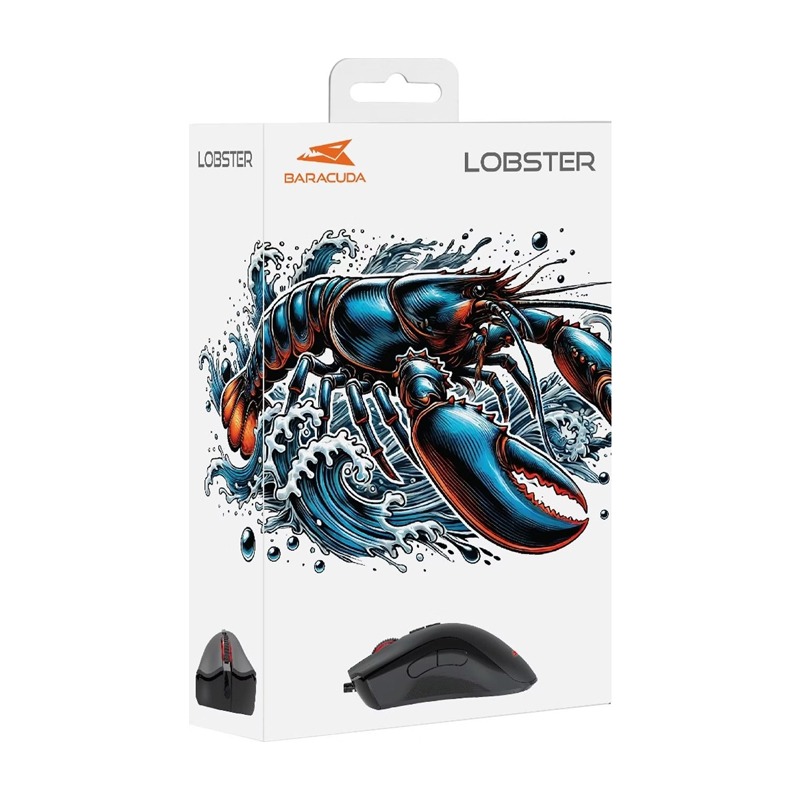 Souris Gamer Filaire WHITE SHARK BGM-081 LOBSTER - Noir 6 souris gamer filaire white shark bgm lobster noir i