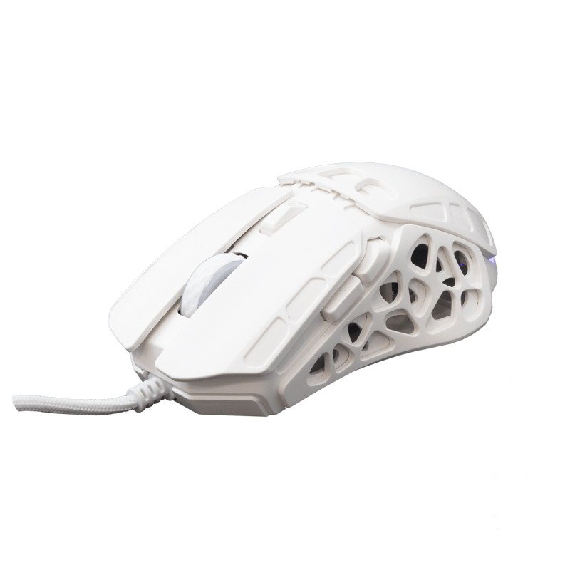 Souris Gamer Filaire WHITE SHARK ECTOR GM-5016 - Blanc 4 souris gamer filaire white shark ector gm blanc