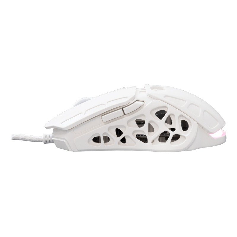 Souris Gamer Filaire WHITE SHARK ECTOR GM-5016 - Blanc 3 souris gamer filaire white shark ector gm blanc
