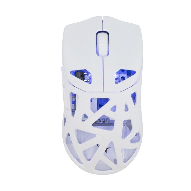 Souris Gamer Sans Fil WHITE SHARK DAGONET WGM-5019W - Blanc 1 souris gamer sans fil white shark dagonet wgm blanc m