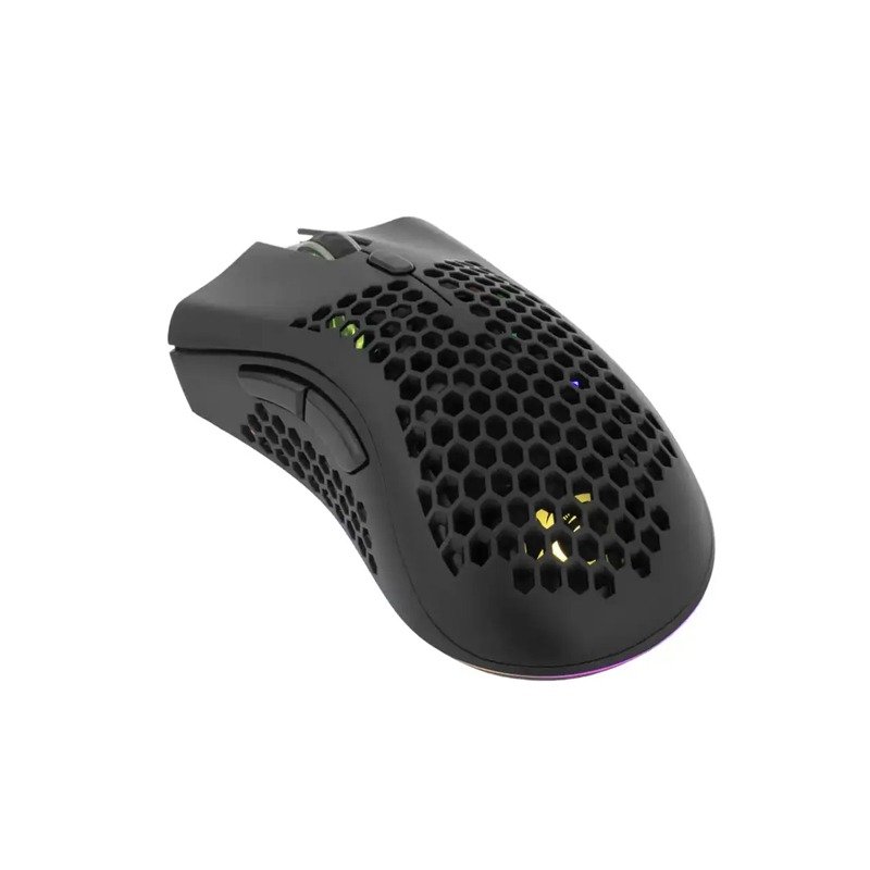 Souris Gamer Sans Fil WHITE SHARK LIONEL WGM-5012 - Noir 3 souris gamer sans fil white shark lionel wgm noir f