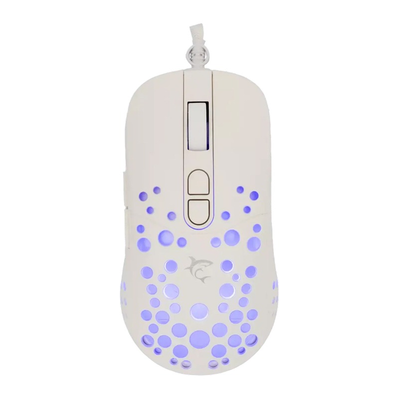 Souris Gamer WHITE SHARK GM-9004 Tristan - Blanc 1 souris gamer white shark gm tristan blanc v