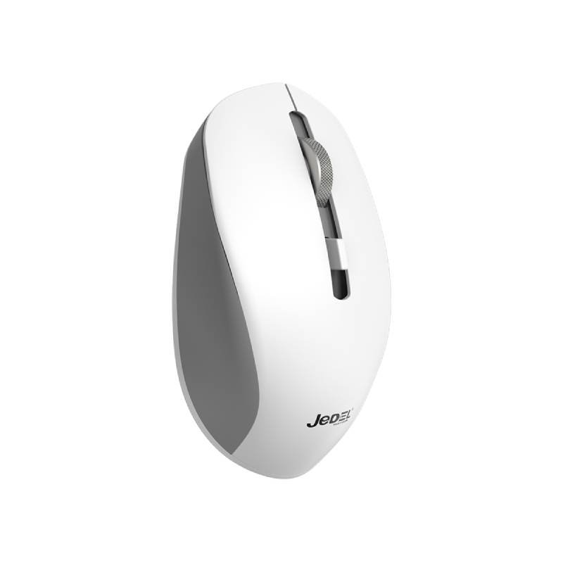 Souris jedel WD156-W sans fil rechargeable 4d - blanc 2 souris jedel wd w sans fil rechargeable d blanc