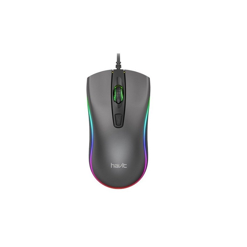 Souris Optique Filaire HAVIT MS72 USB - Noir 1 souris optique filaire havit ms usb noir hy