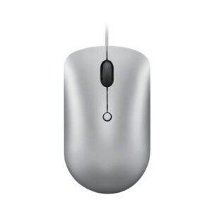 souris optique filaire lenovo compacte gris nuage