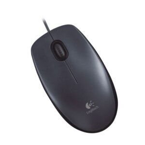 souris optique filaire logitech m noir