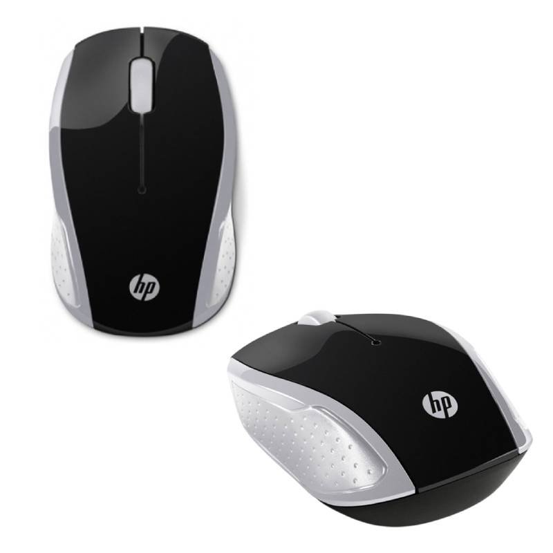 Souris Optique HP Sans Fil 200 - Silver 4 souris optique hp sans fil silver