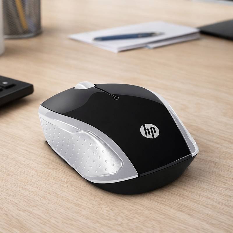 Souris Optique HP Sans Fil 200 - Silver 6 souris optique hp sans fil silver