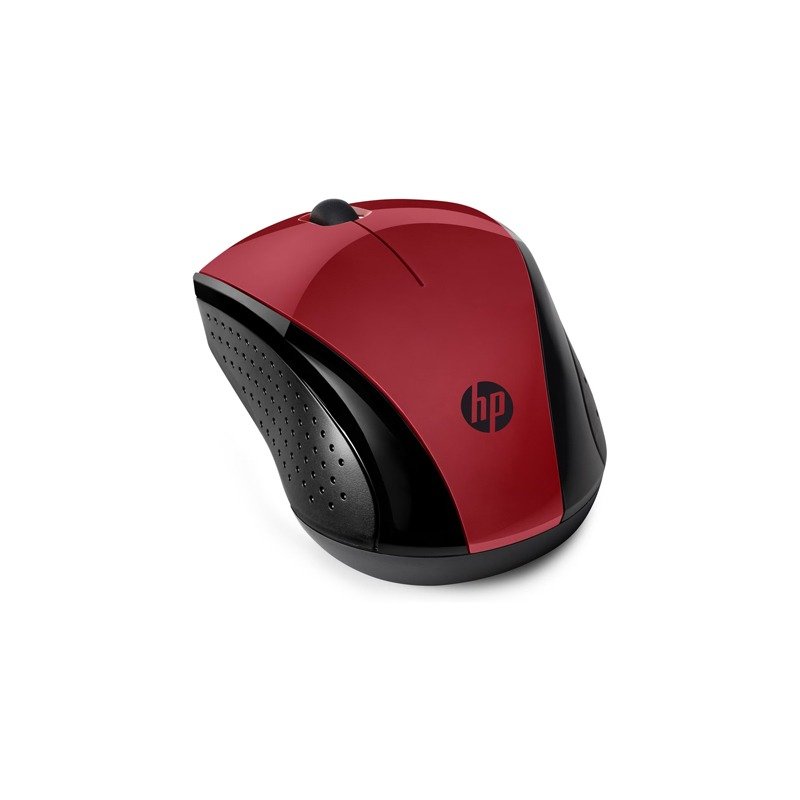 Souris Optique HP Sans Fil Sunset 220 - Rouge 2 souris optique hp sans fil sunset rouge n