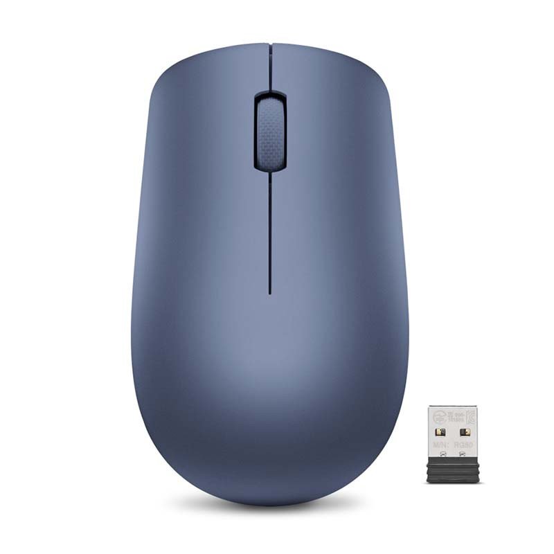 Souris Optique Sans Fil LENOVO 530 - Bleu (GY50Z18986) 1 souris optique sans fil lenovo bleu gyz
