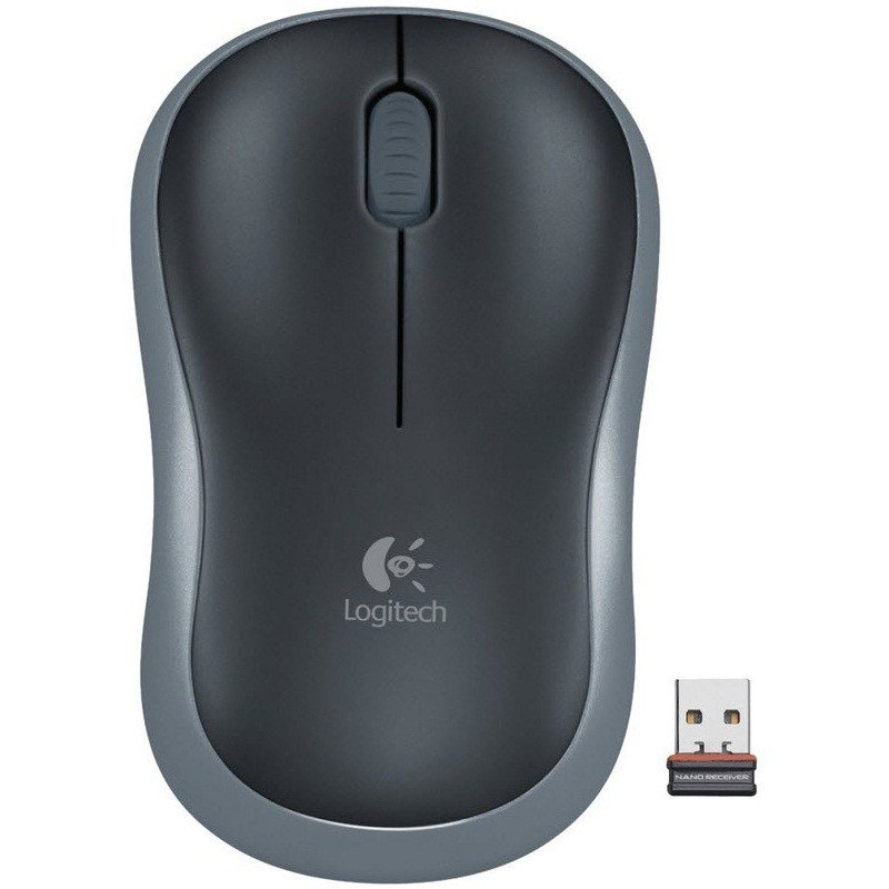 Souris Optique Sans Fil LOGITECH M185 - Argent 2 souris optique sans fil logitech m argent l