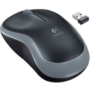 souris optique sans fil logitech m argent n