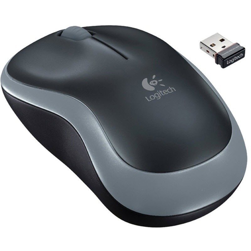 Souris Optique Sans Fil LOGITECH M185 - Argent 1 souris optique sans fil logitech m argent n