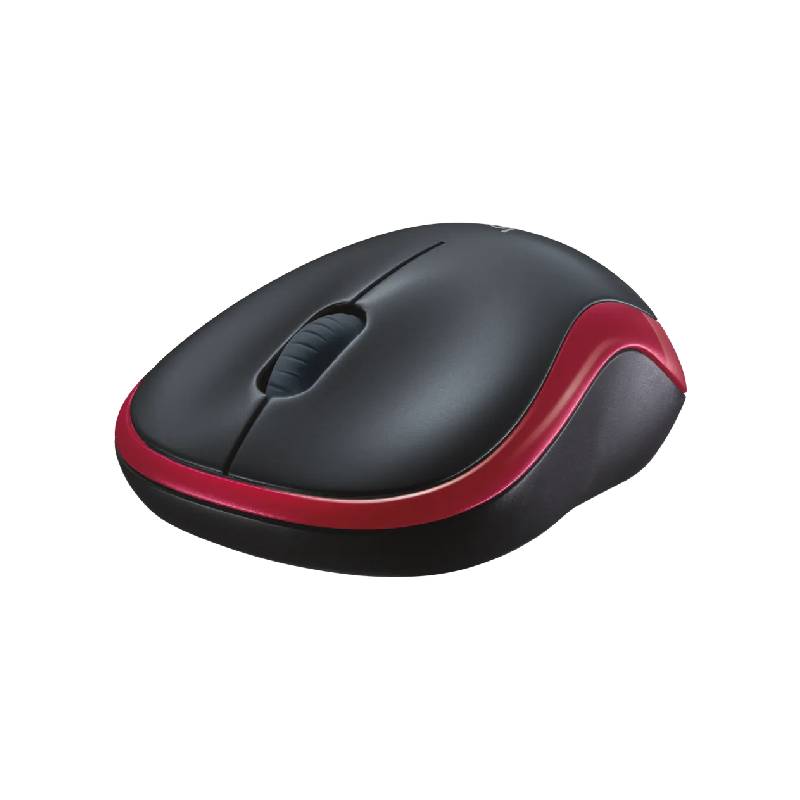 Souris Optique Sans Fil LOGITECH M185 - Rouge 2 souris optique sans fil logitech m rouge