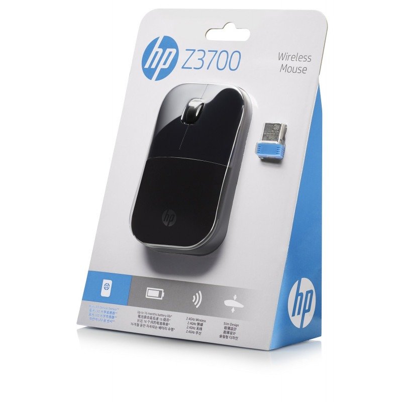 Souris sans fil HP Z3700 - Noir (V0L79AA) 7 souris sans fil hp z noir i