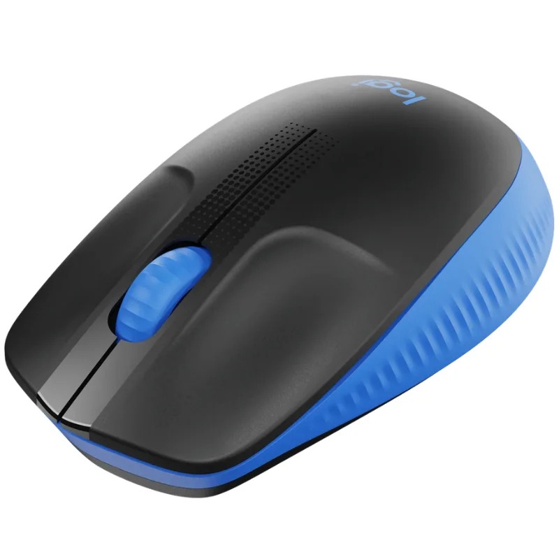 Souris Sans Fil LOGITECH M190 - Bleu 2 souris sans fil logitech m bleu m