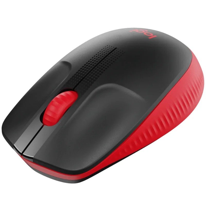 Souris Sans Fil LOGITECH M190 - Rouge 2 souris sans fil logitech m rouge y