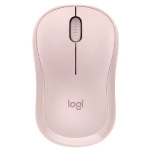 souris sans fil logitech m silencieux rose n