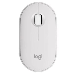 souris sans fil logitech pebble ms blanc sdfghj