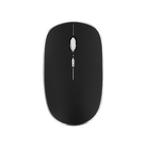 souris sans fil tnb silent click rubby mwrubby noir silver a