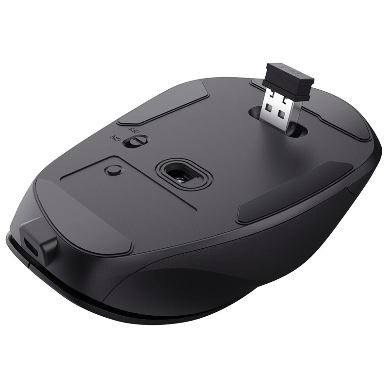Souris Optique Sans Fil TRUST Fyda 2400 dpi - Noir 2 souris sans fil trust fyda noir
