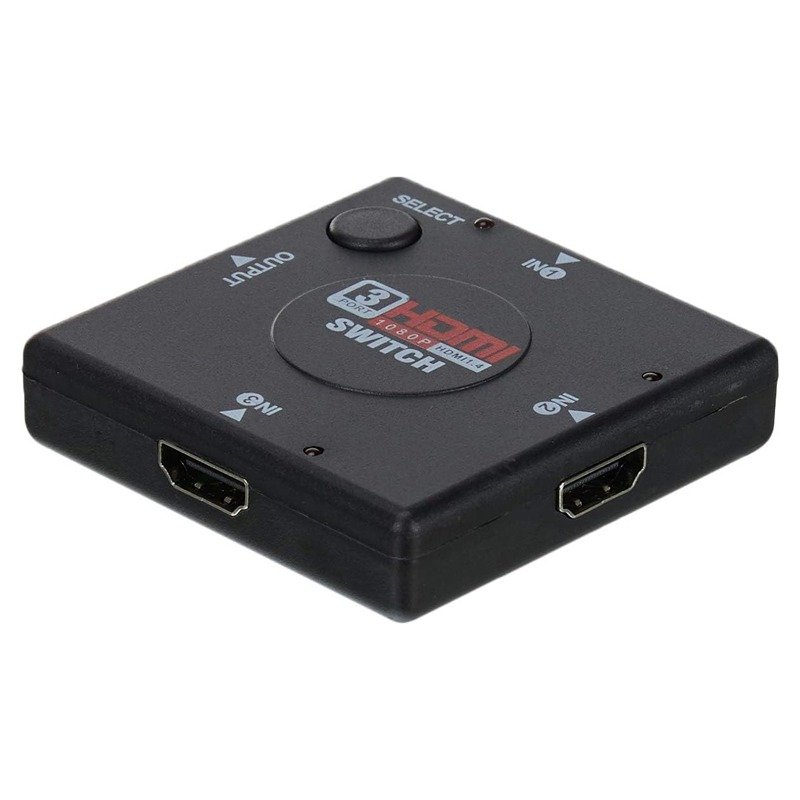 Splitter 3 Ports HDMI SWITCH-3P - Noir 1 splitter hdtv ports hdmi switch p noir p